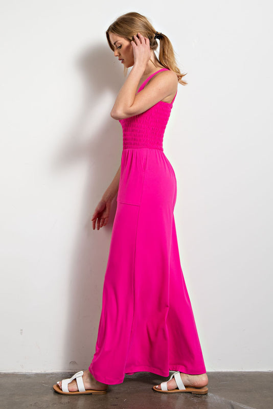 Sale - Sonic Pink Jumpsuit