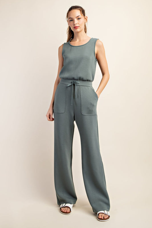 Sale - SAGE LEAF JUMPSUIT