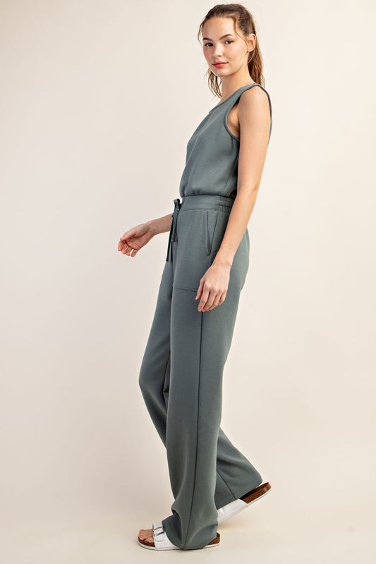 Sale - SAGE LEAF JUMPSUIT