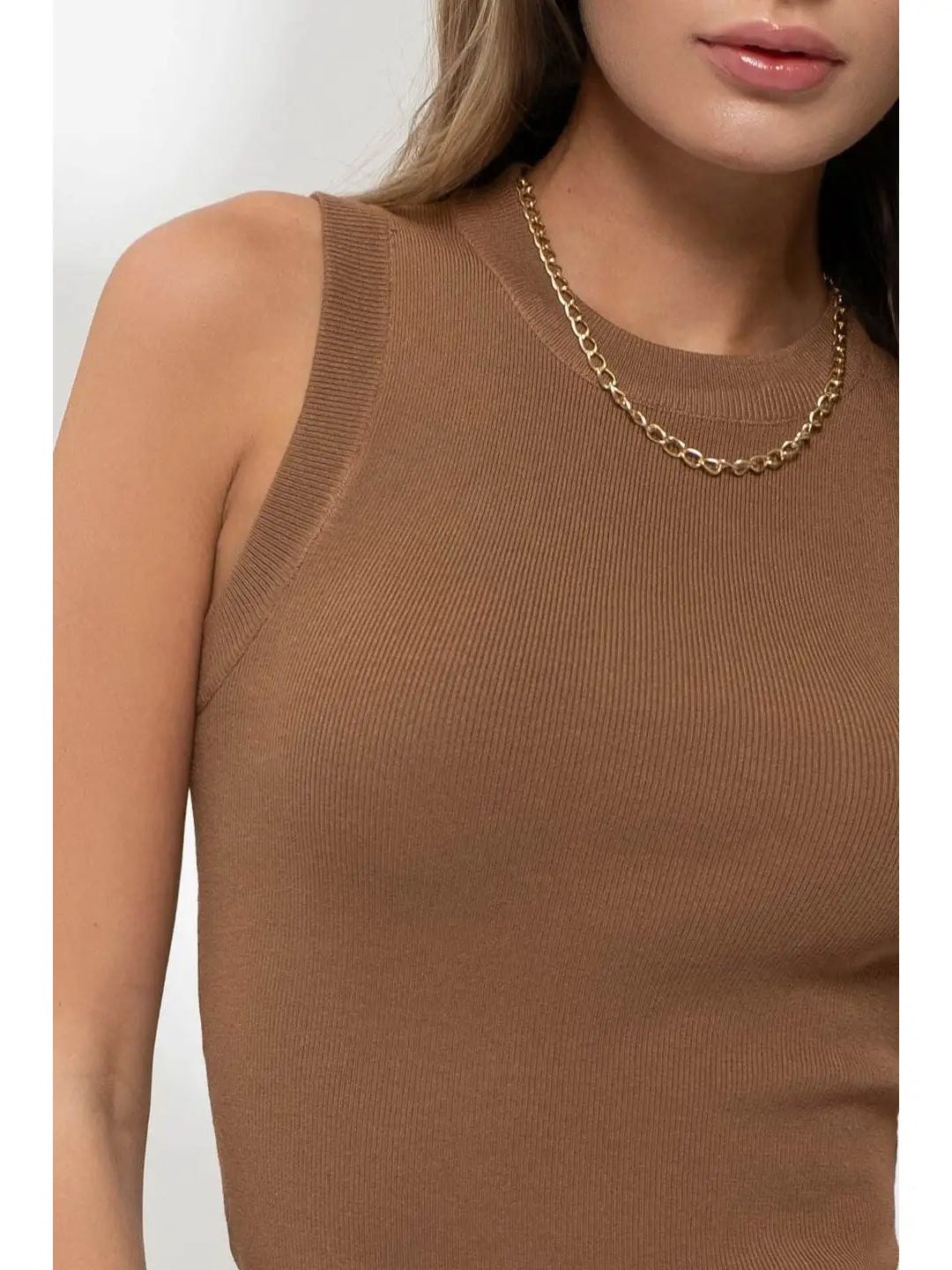 Sale - Top - Brown Tank