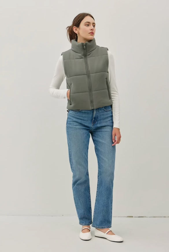 SAGE PUFFER VEST